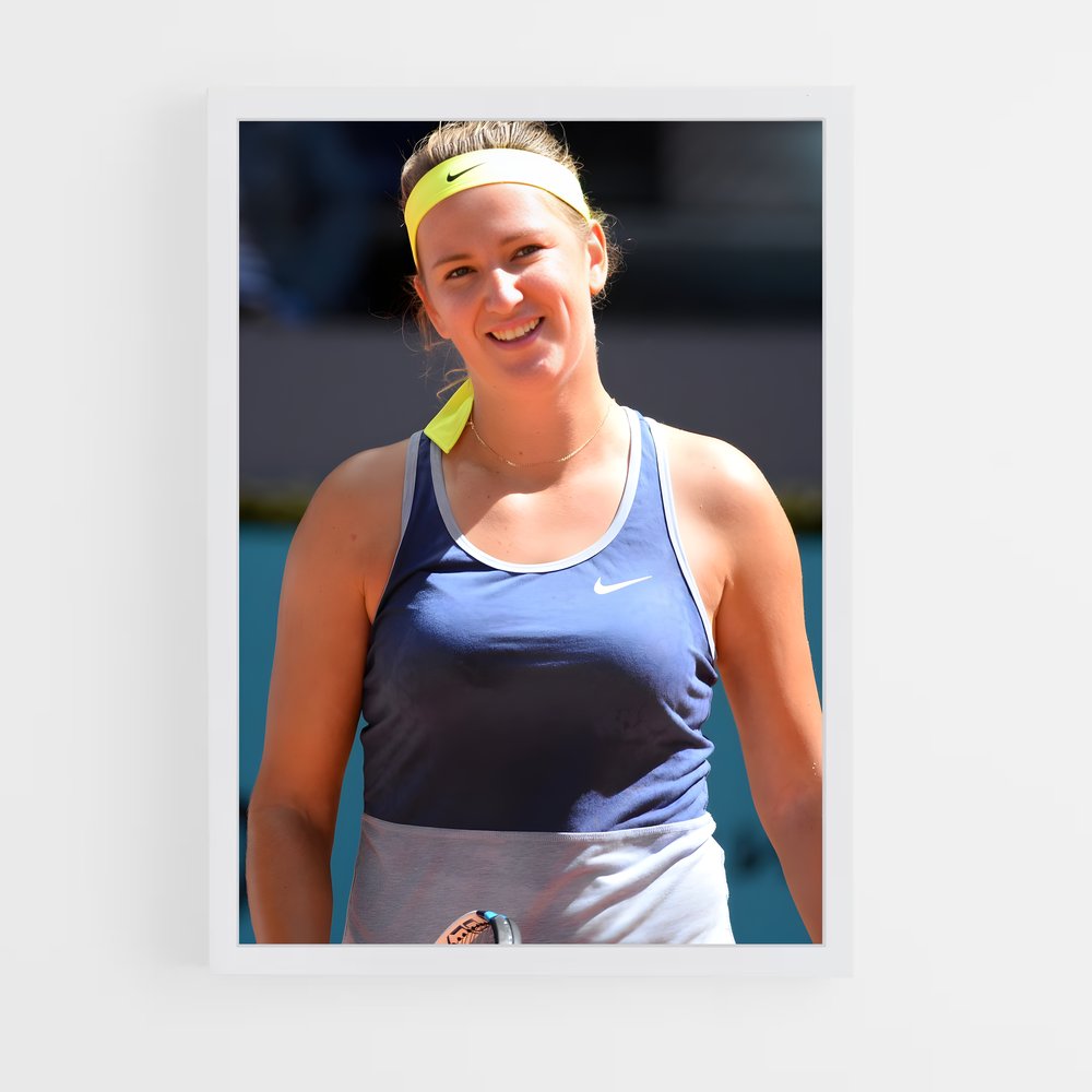 Poster Azarenka en Action – affiche Tennis (vue 3)